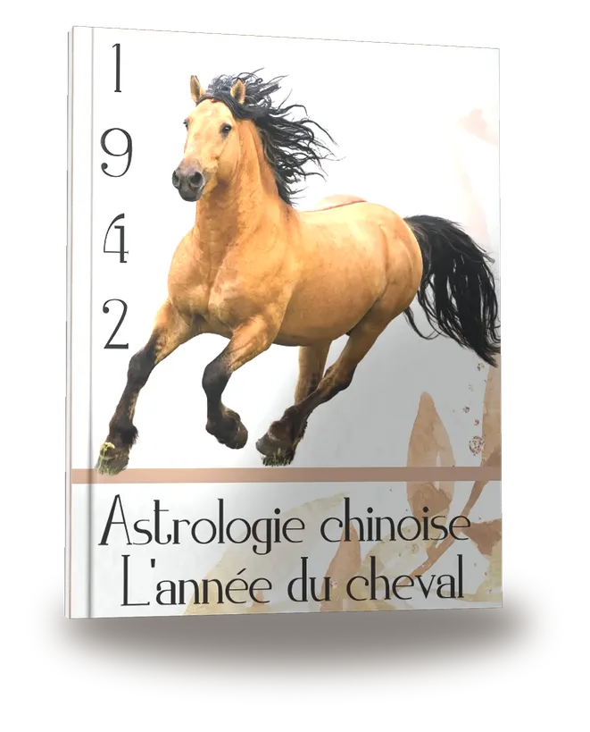 Portada del libro «Carnet de notes — Astrologie chinoise 1942, année du Cheval»