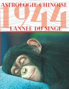 Aperçu du livre « Carnet de notes — Astrologie chinoise 1944, année du Singe »