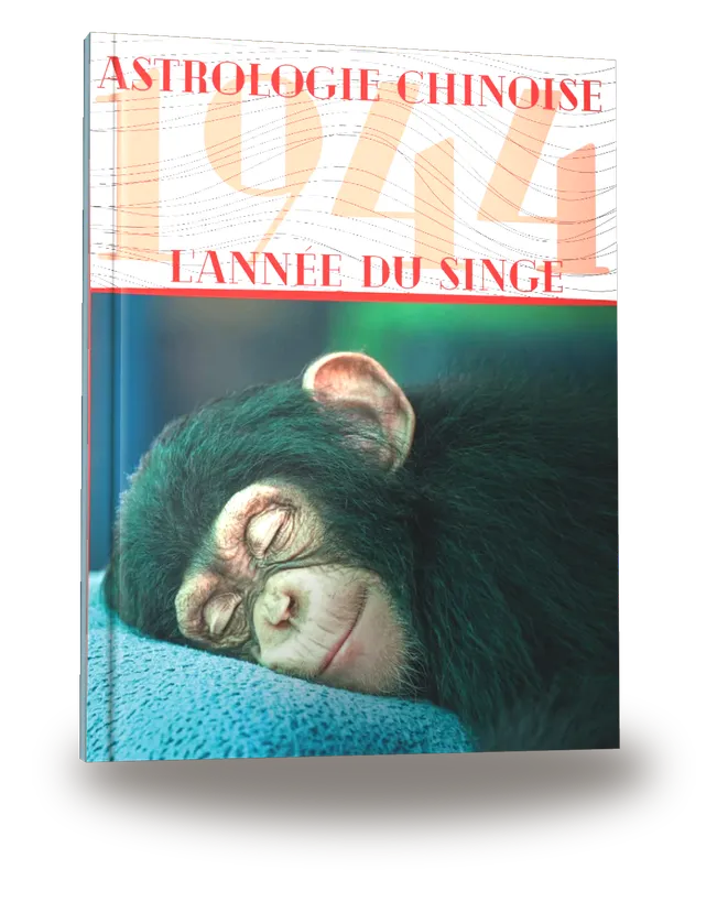 Carnet de notes — Astrologie chinoise 1944, année du Singe