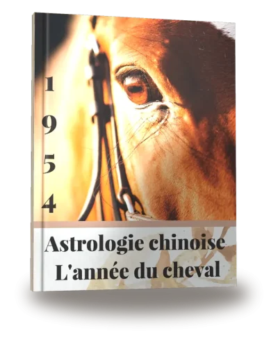 Portada del libro «Carnet de notes — Astrologie chinoise 1954, année du Cheval»