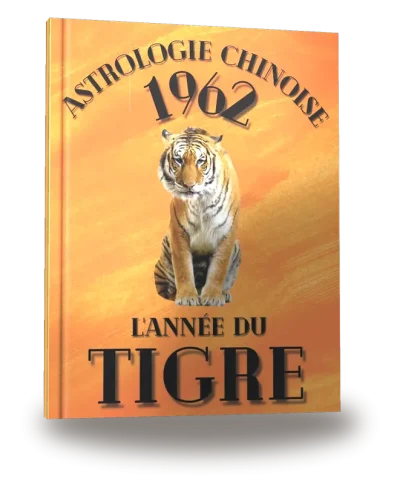 Portada del libro «Carnet de notes — Astrologie chinoise 1962, année du Tigre»
