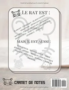 Aperçu du livre « Carnet de notes — Astrologie chinoise 1972, année du Rat »