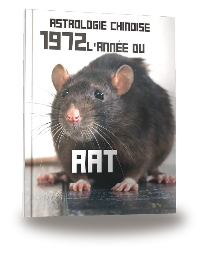 Carnet de notes — Astrologie chinoise 1972, année du Rat