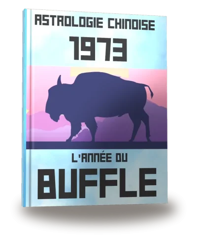 Portada del libro «Carnet de notes — Astrologie chinoise 1973, année du Buffle»