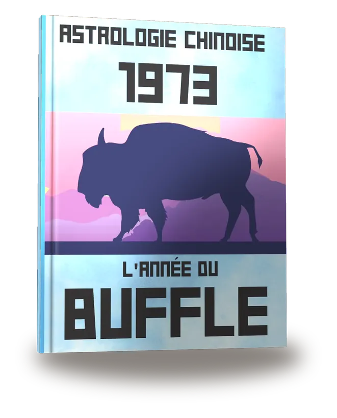 Portada del libro «Carnet de notes — Astrologie chinoise 1973, année du Buffle»