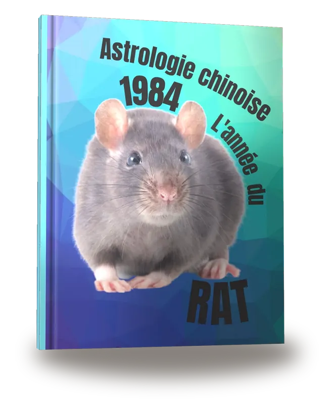 Portada del libro «Carnet de notes — Astrologie chinoise 1984, année du Rat»