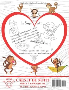 Vista previa del libro «Carnet de notes — Astrologie chinoise 1992, année du Singe»