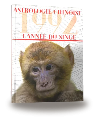 Portada del libro «Carnet de notes — Astrologie chinoise 1992, année du Singe»