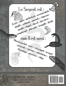 Aperçu du livre « Carnet de notes — Astrologie chinoise 2013, année du Serpent »