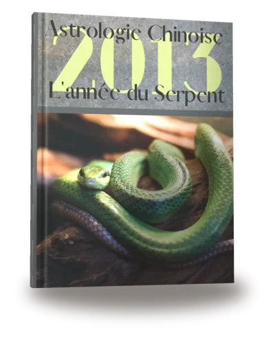 Portada del libro «Carnet de notes — Astrologie chinoise 2013, année du Serpent»