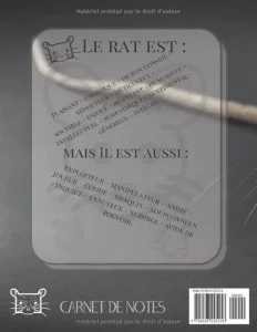 Aperçu du livre « Carnet de notes — Astrologie chinoise 2020, année du Rat »