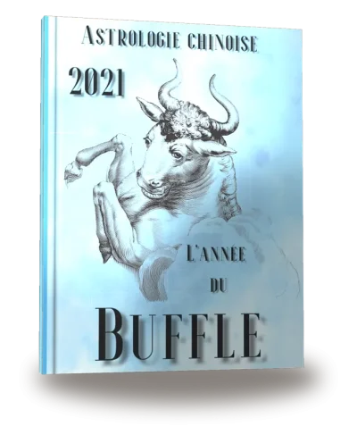 Portada del libro «Carnet de notes — Astrologie chinoise 2021, année du Buffle»