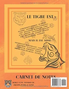 Vista previa del libro «Carnet de notes — Astrologie chinoise 2022, année du Tigre»