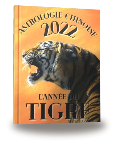 Portada del libro «Carnet de notes — Astrologie chinoise 2022, année du Tigre»