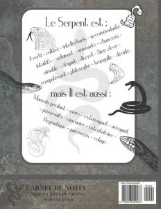 Vista previa del libro «Carnet de notes — Astrologie chinoise 2025, année du Serpent»
