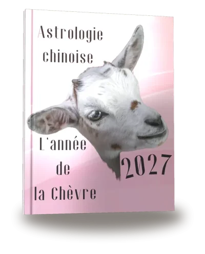 Portada del libro «Carnet de notes — Astrologie chinoise 2027, année de la Chèvre»