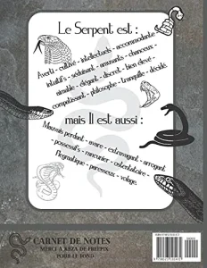 Aperçu du livre « Carnet de notes — Astrologie chinoise 2037, année du Serpent »
