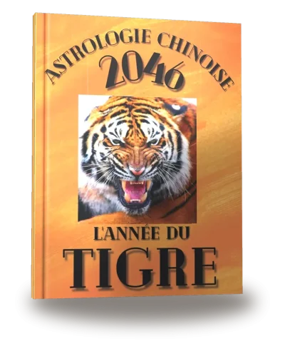 Couverture du livre « Carnet de notes — Astrologie chinoise 2046, année du Tigre »