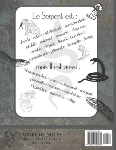 Vista previa del libro «Carnet de notes — Astrologie chinoise 2049, année du Serpent»