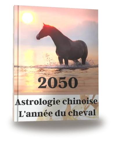 Portada del libro «Carnet de notes — Astrologie chinoise 2050, année du Cheval»