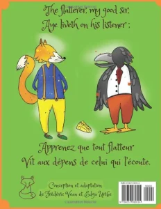 Aperçu intérieur de « Children coloring Fable of La Fontaine Bilingual English/French » — page 3