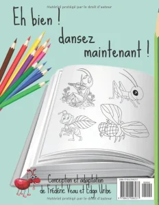 Aperçu intérieur de « La Cigale et la Fourmi à colorier » — page 3