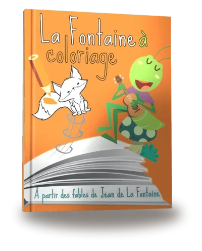 Portada del libro «La Fontaine à coloriage»