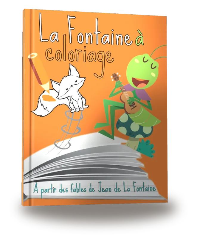 La Fontaine à coloriage