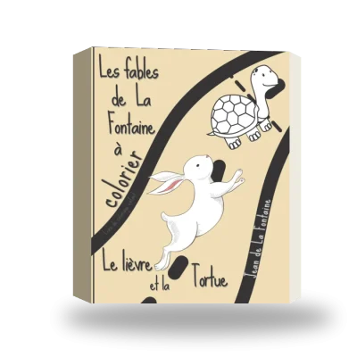 Couverture du livre « livre de coloriage enfant », collection Coloriages & Fables