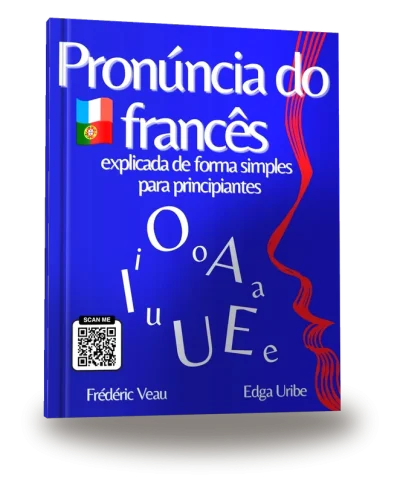 Portada del libro «Pronúncia do francês explicada de forma simples para iniciantes»
